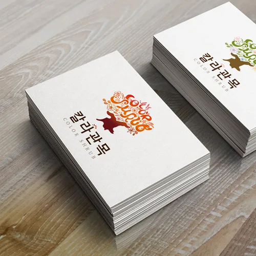 칼라관목 PC · 모바일 화면