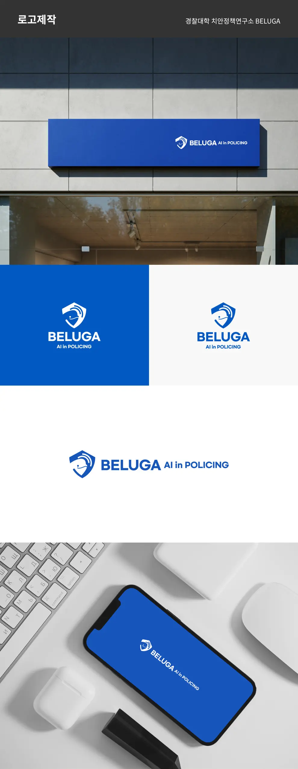 경찰대학 치안정책연구소 BELUGA PC 화면